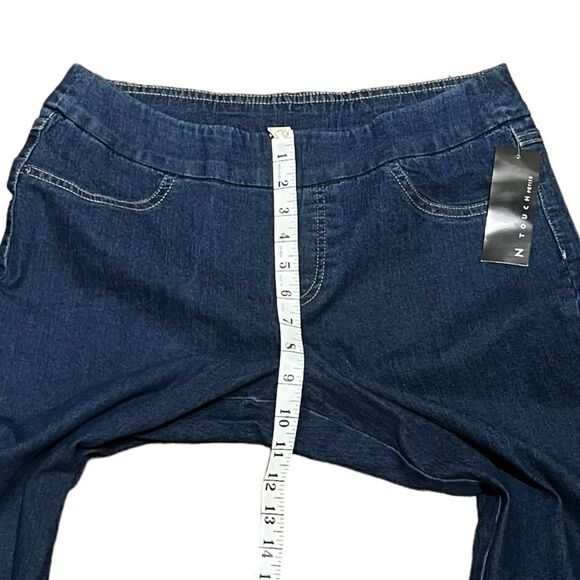 NWT N Touch Women’s Denim Crop Jeans, Size 6P - Picture 7 of 10
